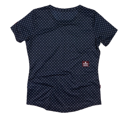 Saysky Wmns Polka Combat T-Shirt Damen Sky Captain Polka Dot