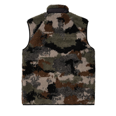 Carhartt WIP Prentis Vest Liner Herren Woodland Black