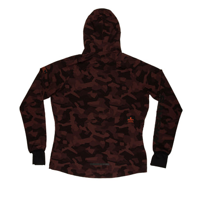 Saysky Wmns Splinter Pace Jacket Damen Bordeaux Splinter Camo