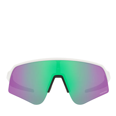 Oakley Sutro Lite Sweep Sonnenbrille Matte White Prizm Road Jade