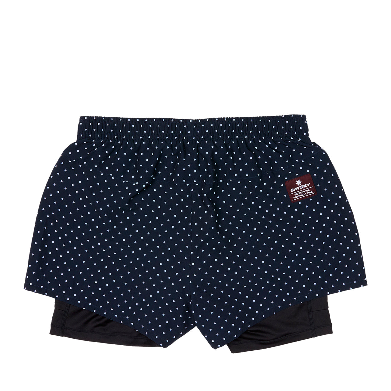 Saysky Wmns Polka 2 In 1 Shorts Damen Sky Captain Polka Dot