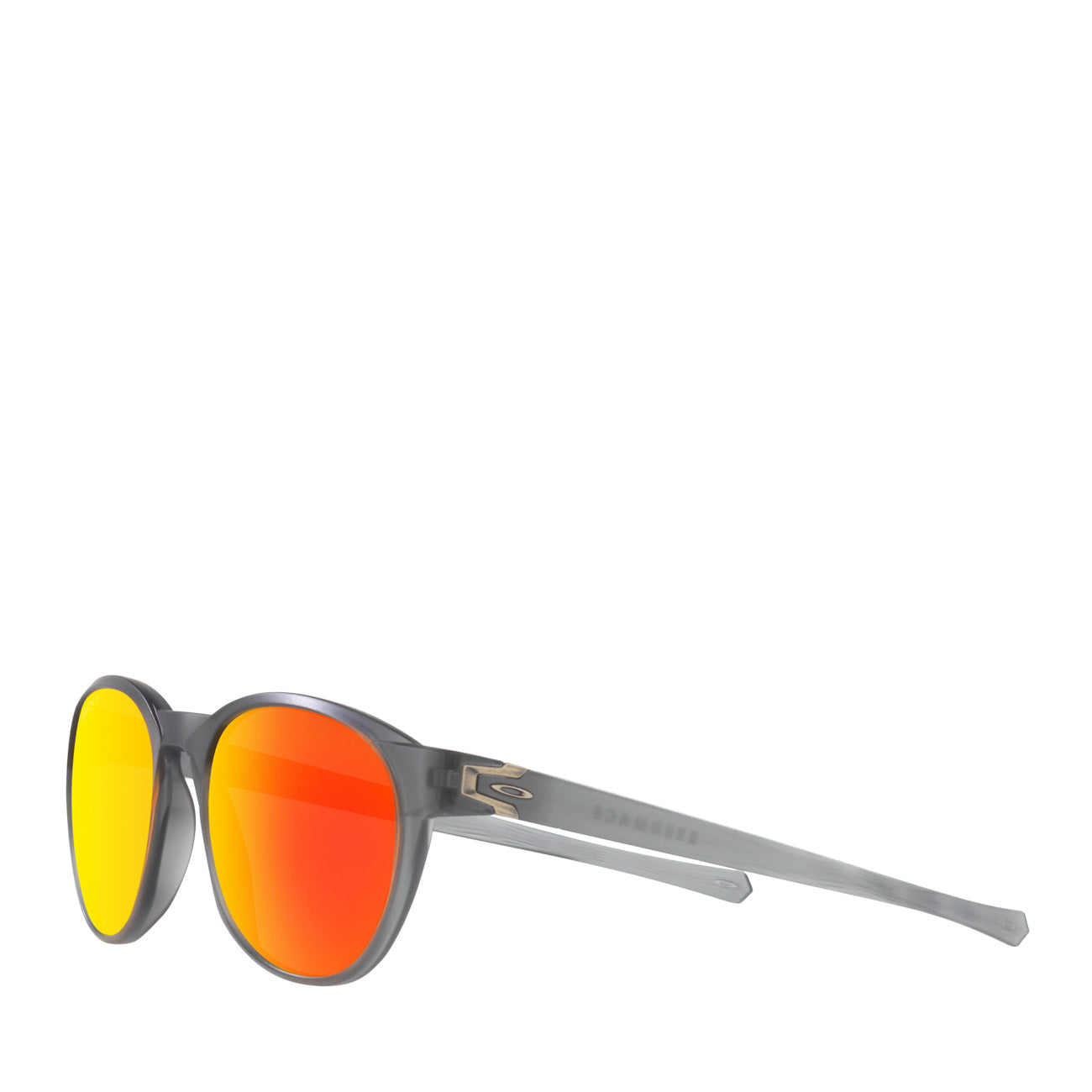 Oakley Reedmace Sonnenbrille Matte Grey Smoke Prizm Ruby Polar