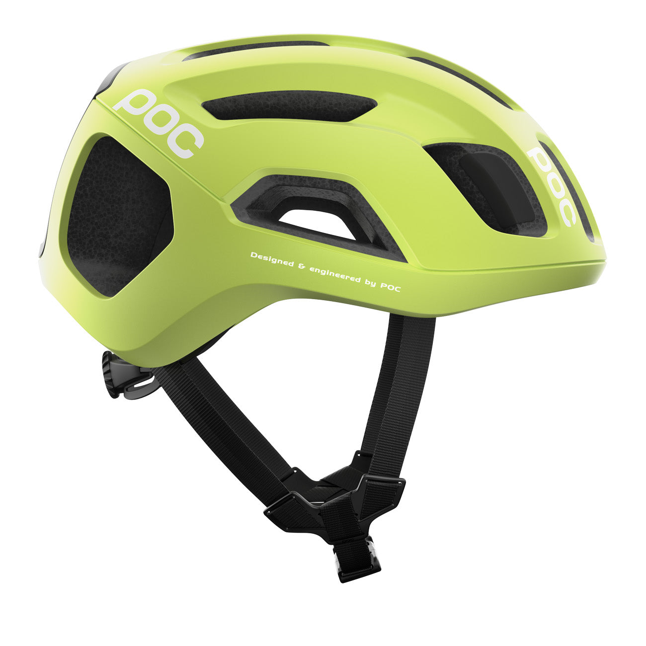 POC Ventral Air MIPS Fahrrad Helm Lemon Calcite Matt