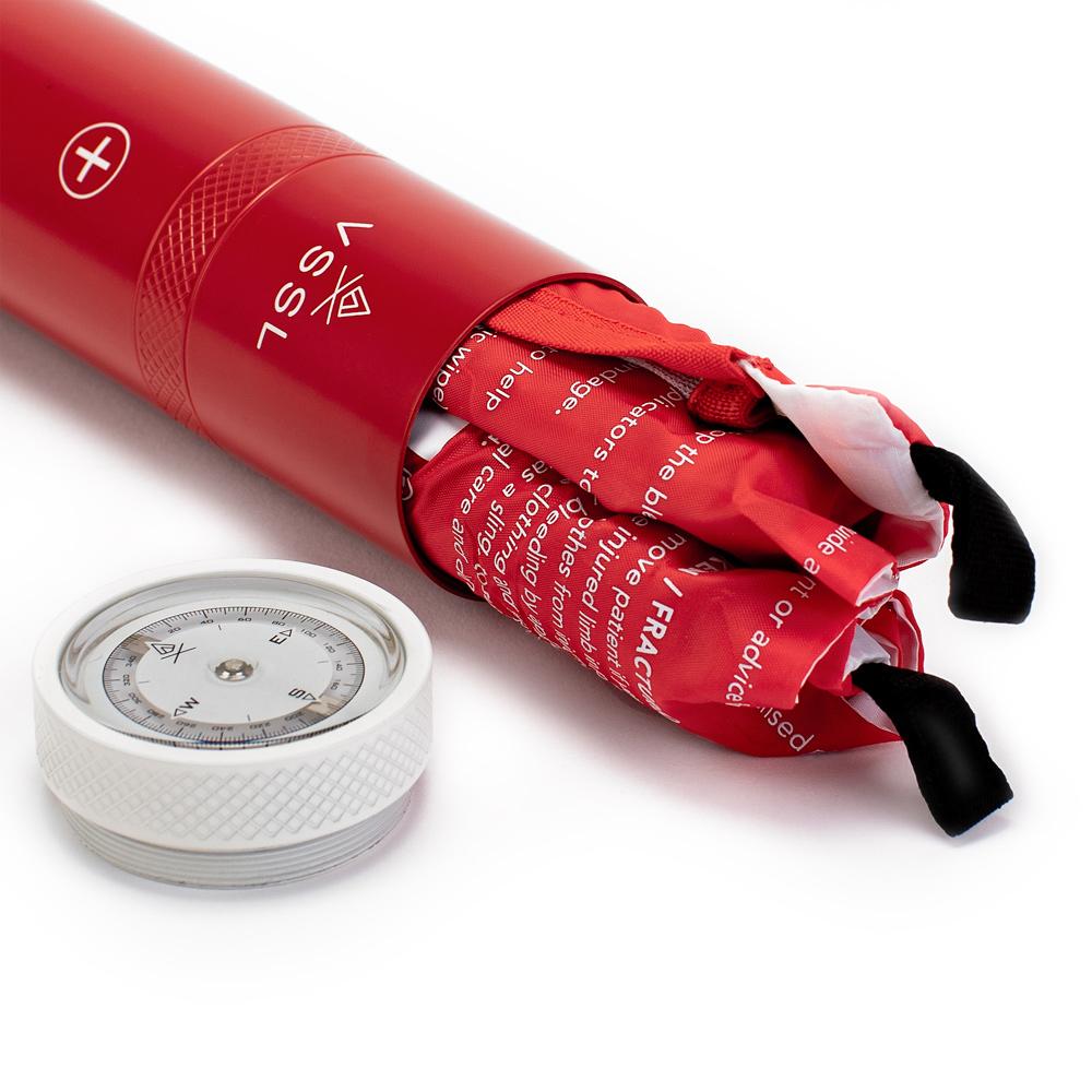 VSSL Gear First Aid 2.0 Red Silver